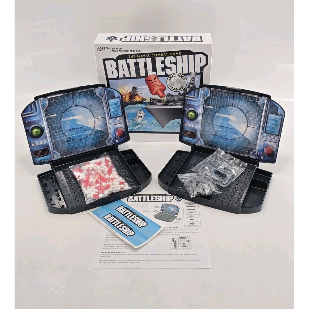 Hasbro Gaming Battleship Board Game With Planes - For Ages 7+‎ OPEN BOX